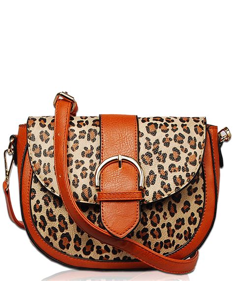 leopard print crossbody bags.